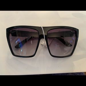 Black Ombré Lens Sunglasses